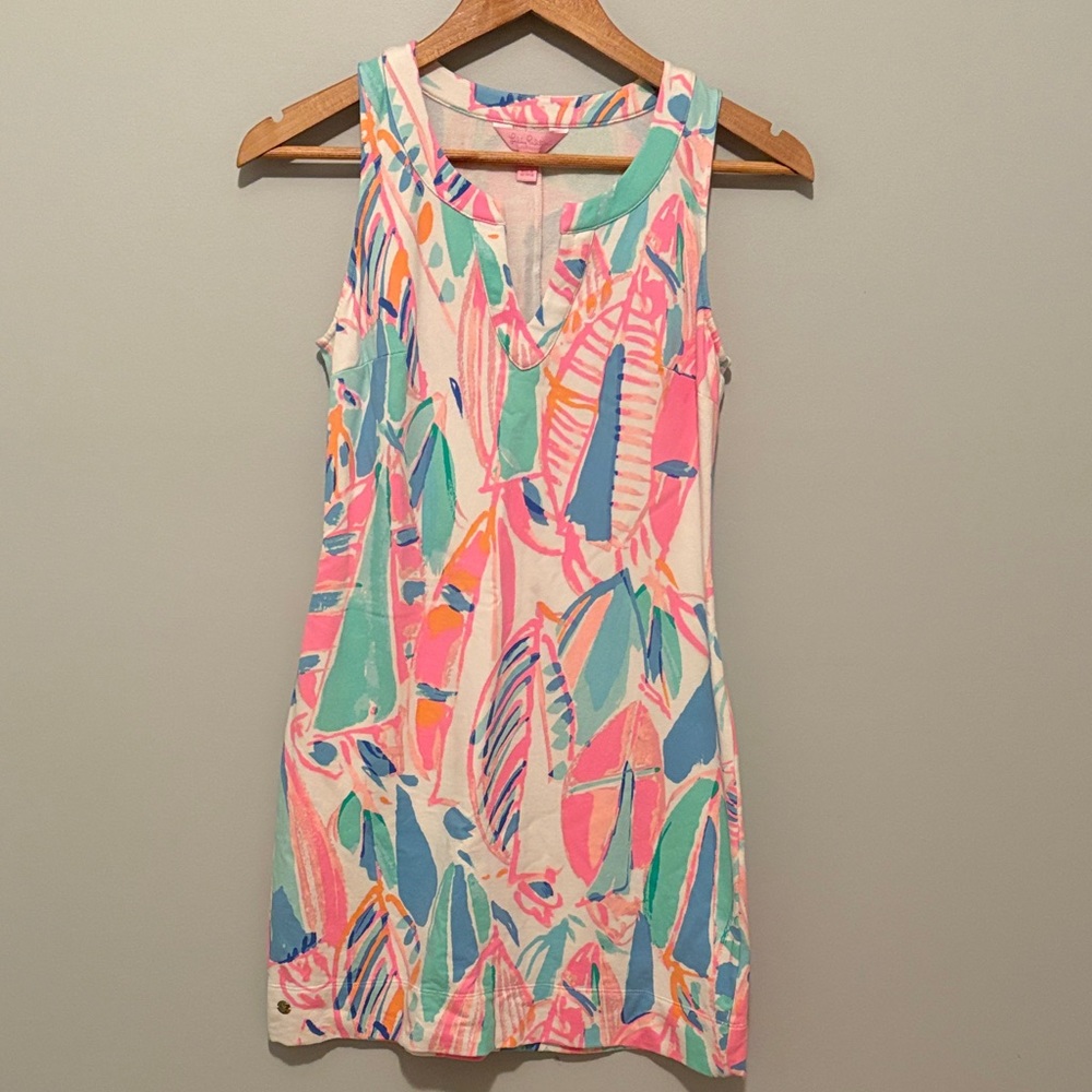 Lilly Pulitzer Pink and Orange Dress